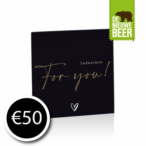 CADEAUBON €50 FOR YOU