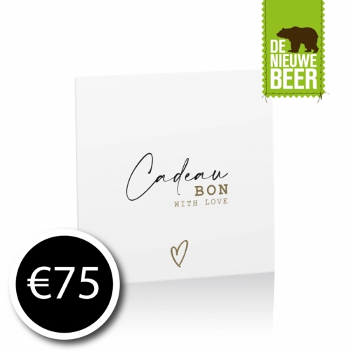 CADEAUBON €75 WHITE