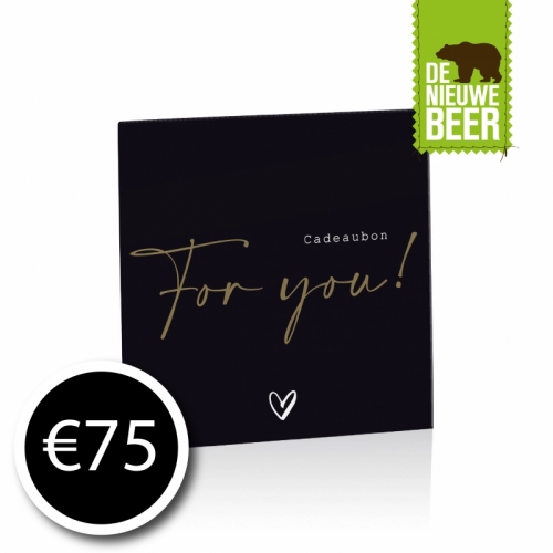 CADEAUBON €75 FOR YOU