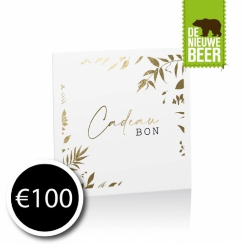 CADEAUBON €100 WIT