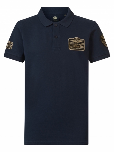 Boys Polo Short Sleeve 5178 Navy Blue