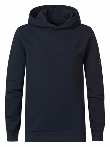 Boys Sweater Hooded Print 5178 Navy Blue