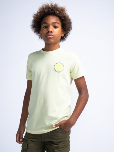 Boys T-Shirt SS Round Neck 1103 Lemon Yell