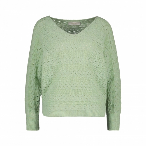 Knitwear light green/sil