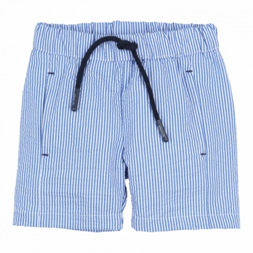 Shorts Caprio B-W Blue - Whit