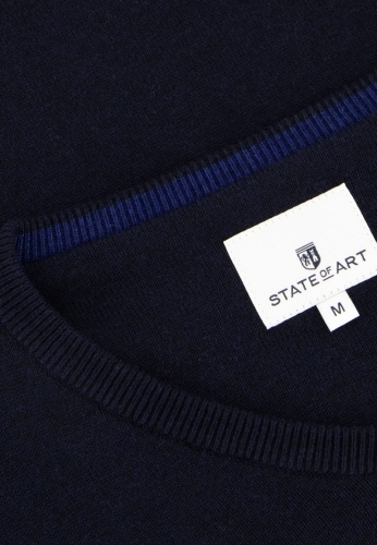 113001 113001 [Pullovers] 5900 donkerblau