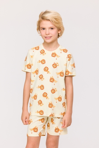 Jongens-Heren Pyjama 913 leeuwenprin