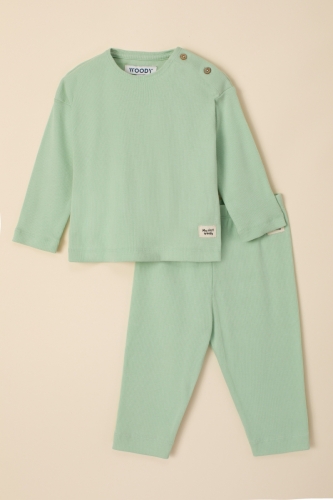 Unisex Pyjama 720 pastelgroen