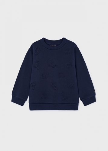 JKL PULL A MOTIFS EMBOSSED 010 MARINE