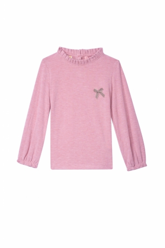 T-SHIRT LONG SLEEVES MOP M.OLD PINK