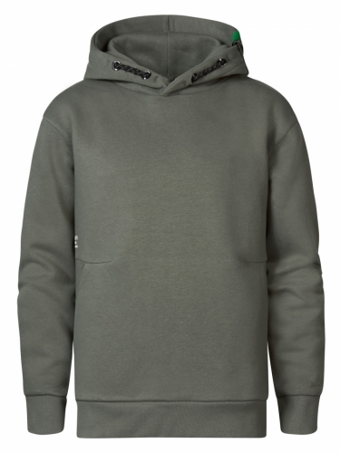 Boys Sweater Hooded 6165 Dark Sage