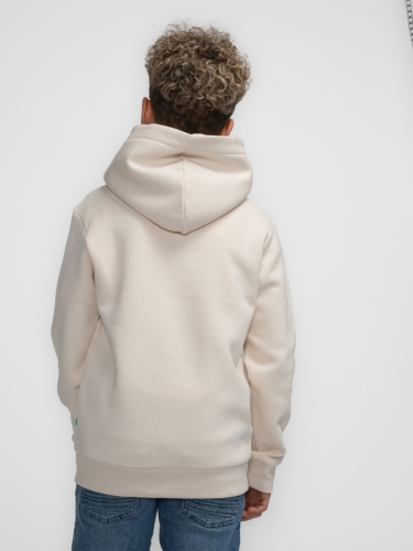 Boys Sweater Hooded 7137 Ecru