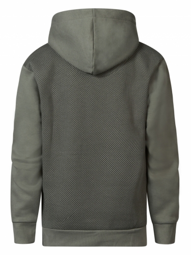 Boys Sweater Hooded 6165 Dark Sage