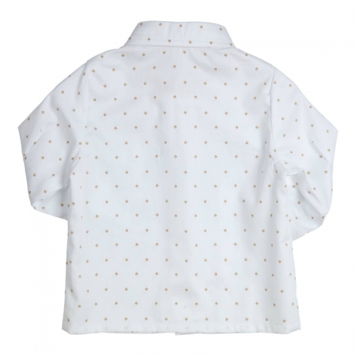 Shirt Jeron W-BG White - Be