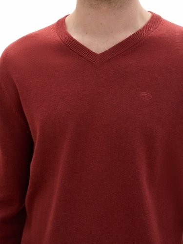 000000 103024 [basic v-neck] 35676 burgundy 