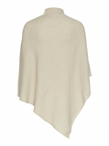 121225 Poncho 220051 White Pe