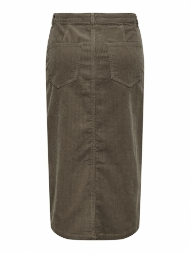 121035 Long Skirt 283358 Coffee Q