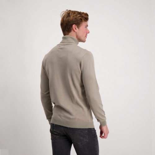 BYRREL Turtle Neck Sand - -