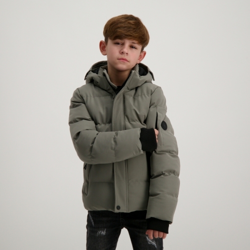 Kids BRONX Nylon Taupe - -