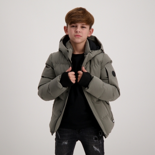 Kids BRONX Nylon Taupe - -