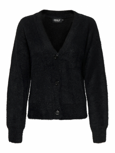 121025 Knit Cardigan 177911 Black