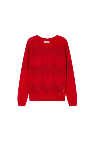 Pull long sleeves R RED