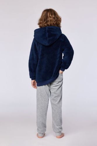 Jongens-Heren sweater en broek 885 donkerblauw