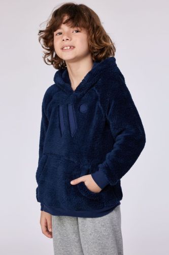 Jongens-Heren sweater en broek 885 donkerblauw