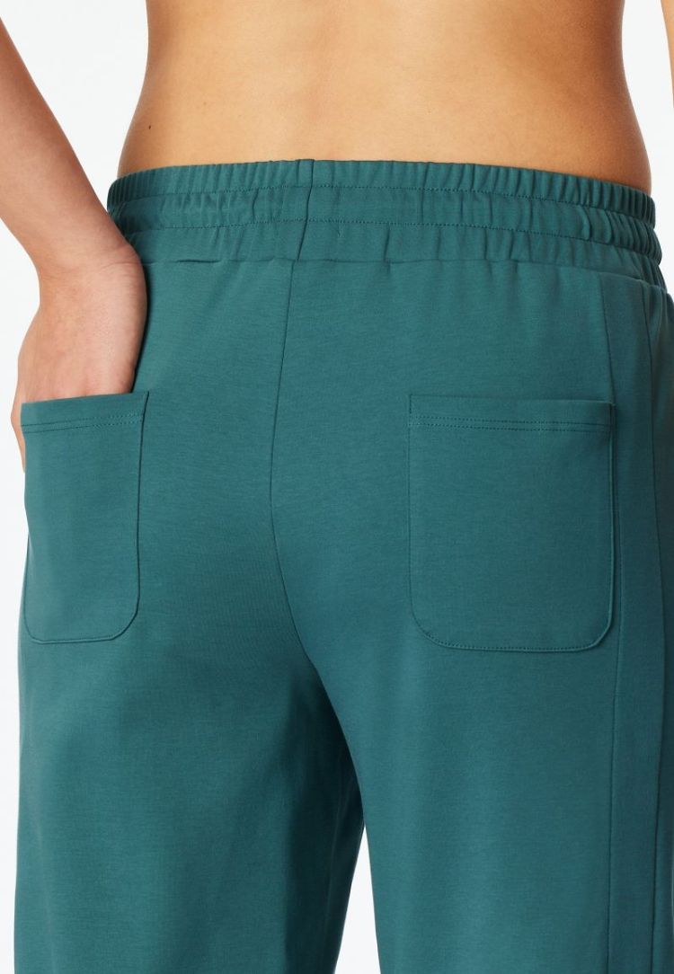 D NACHTGOED LANGE BROEK 700 D.GROEN