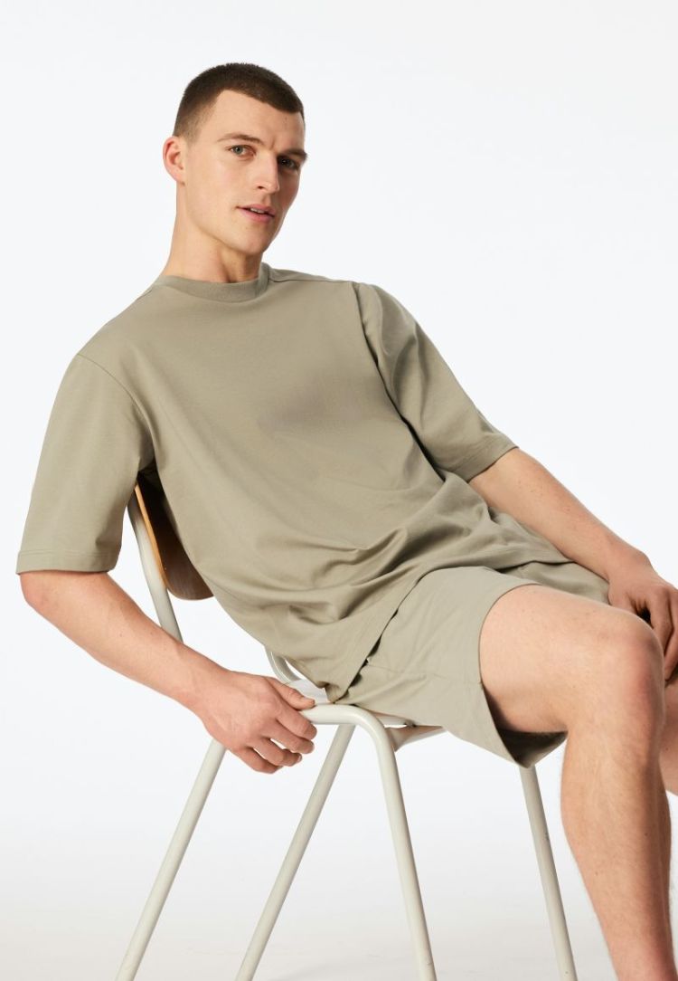 H PYJAMA KORT 713 JADE