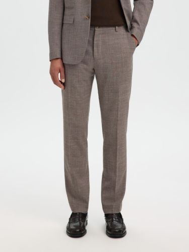 Tailored Trousers Dark Sand Melan