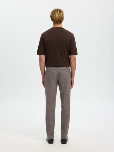 Tailored Trousers Dark Sand Melan