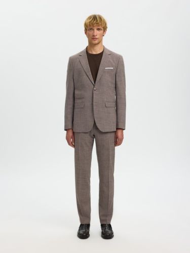 Tailored Trousers Dark Sand Melan