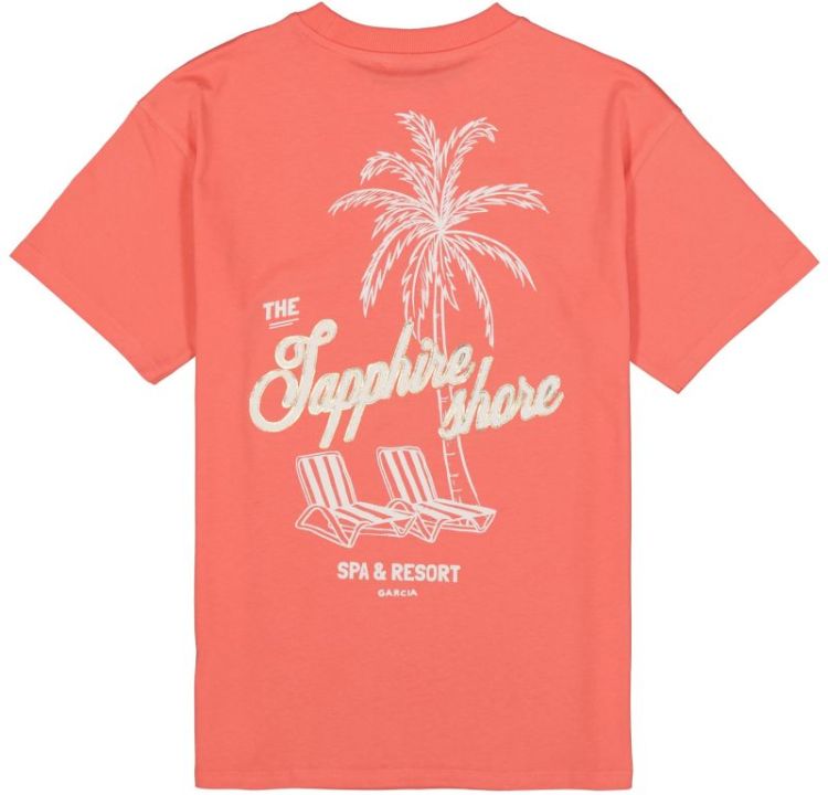 133110 15 [T-shirt short s] 1005 coral crus