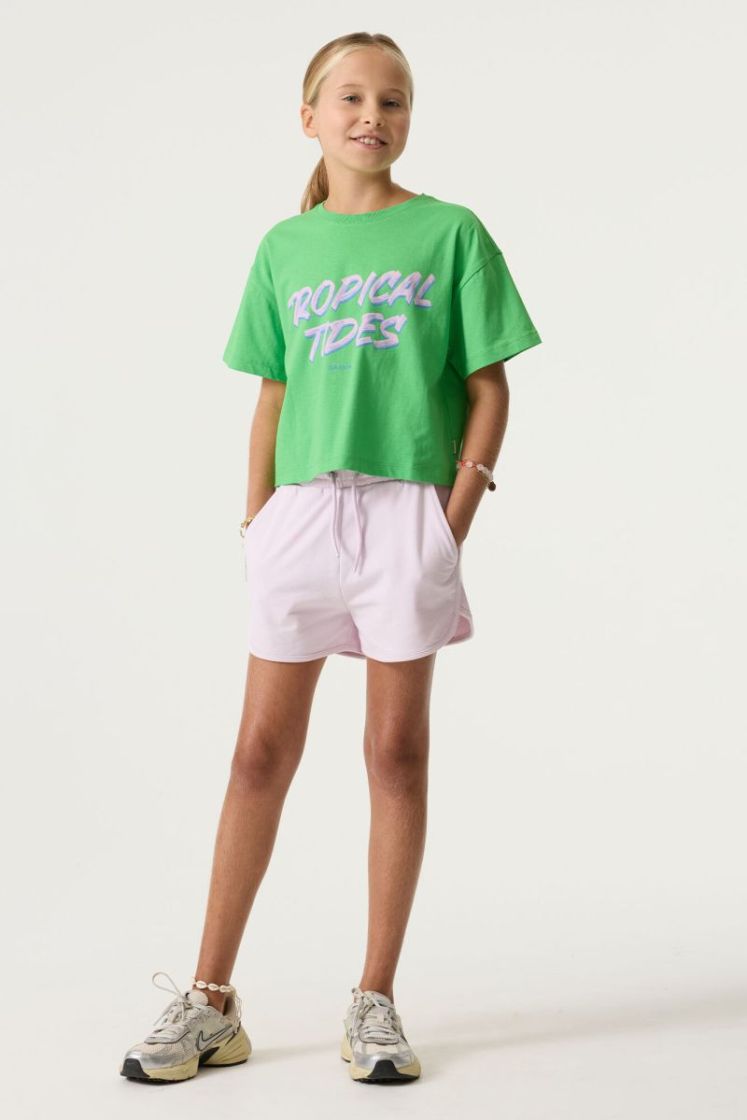 133110 15 [T-shirt short s] 7060 clear gree