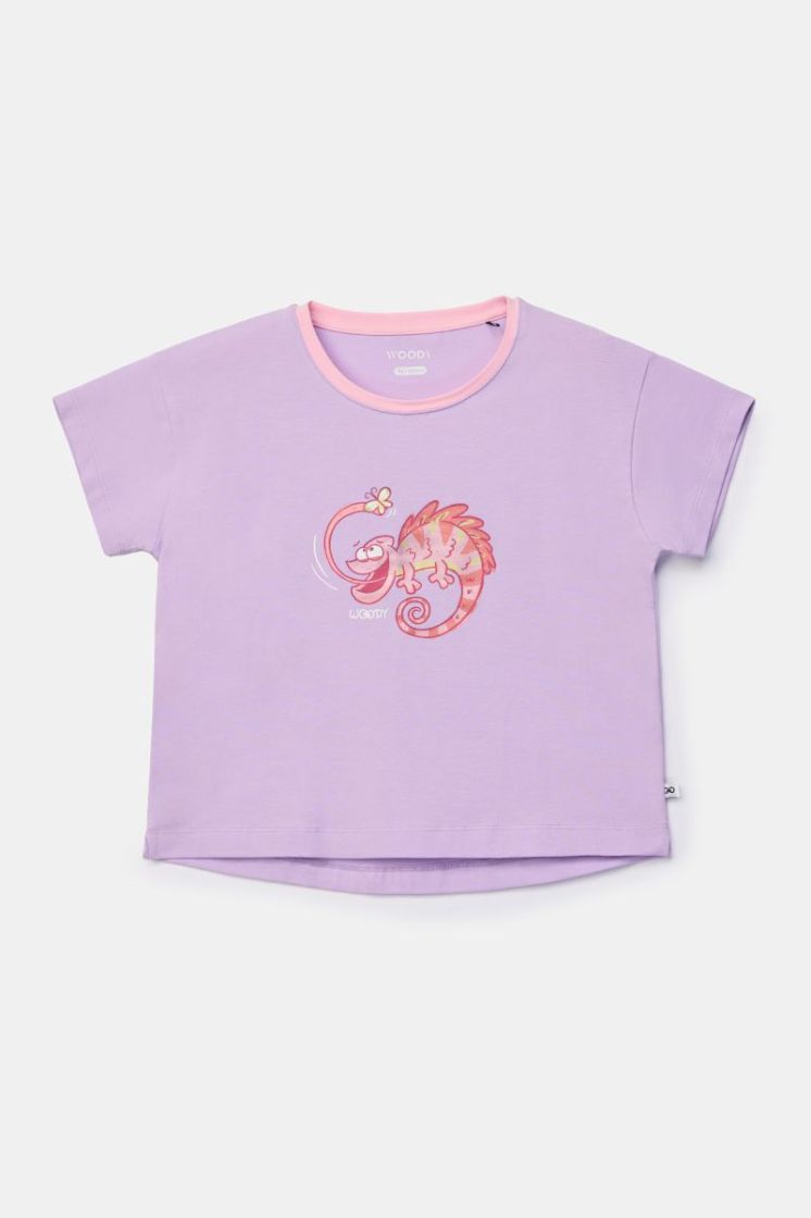 Meisjes-Dames pyjama 312 lila