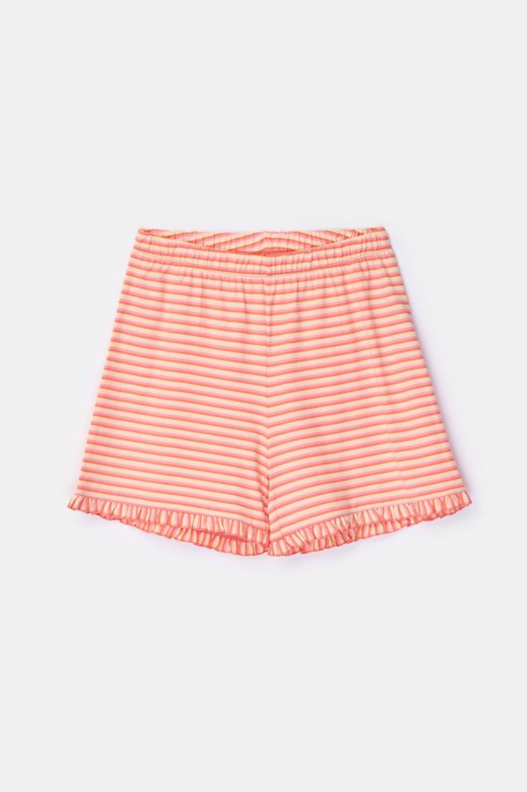 Meisjes-Dames pyjama 427 koraalrood