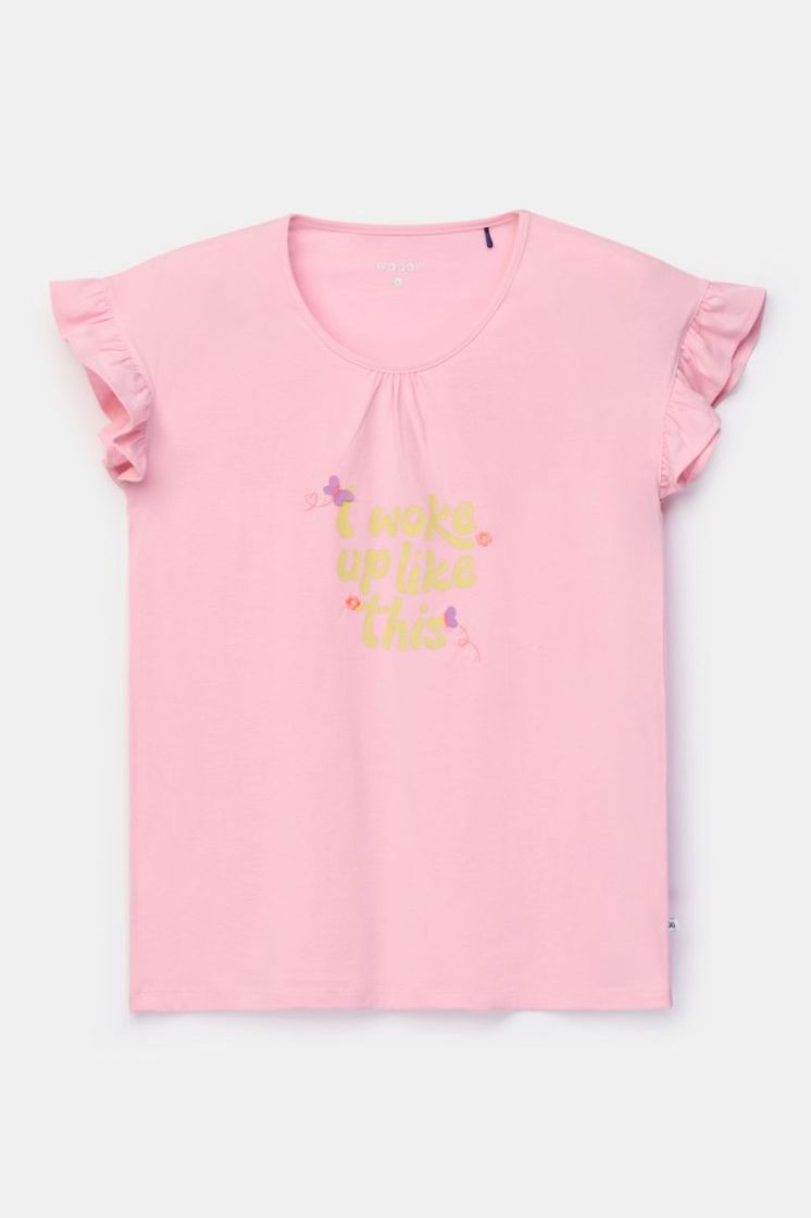 Meisjes-Dames pyjama 421 lichtroze