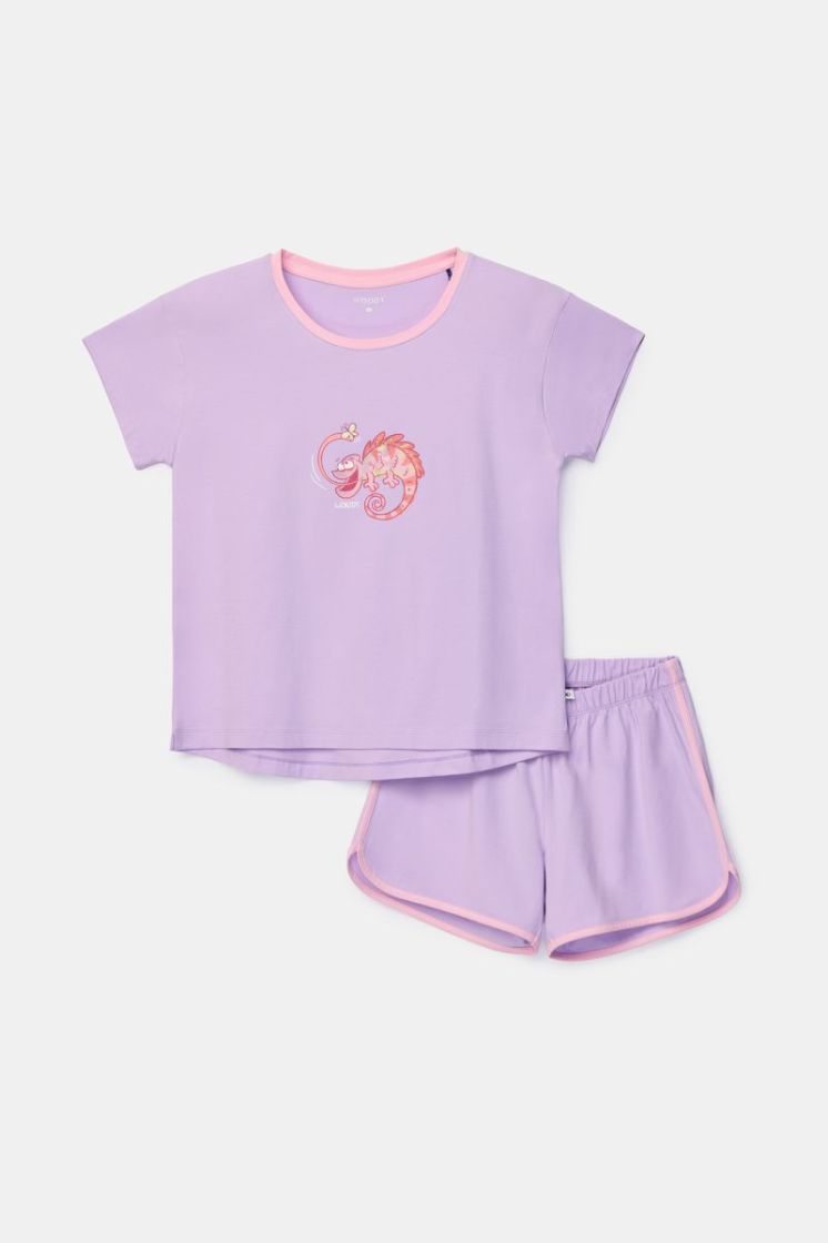 Meisjes-Dames pyjama 312 lila