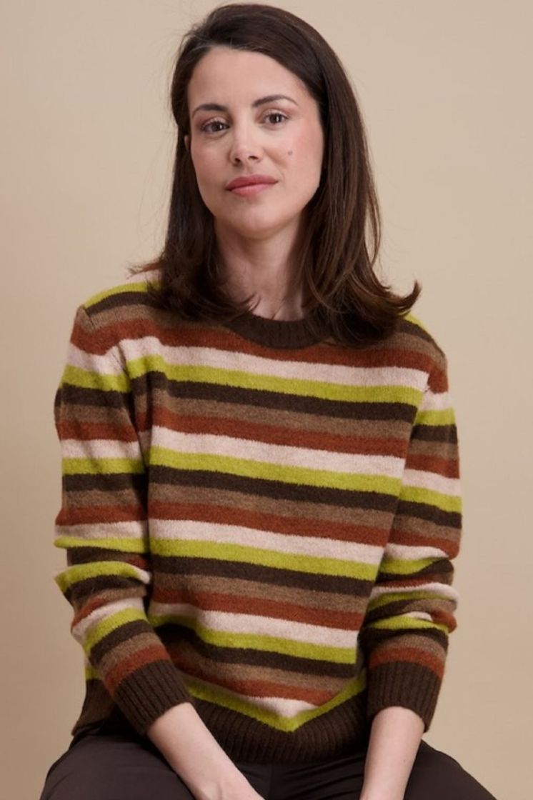 D PULL 03 MARRON VERT 