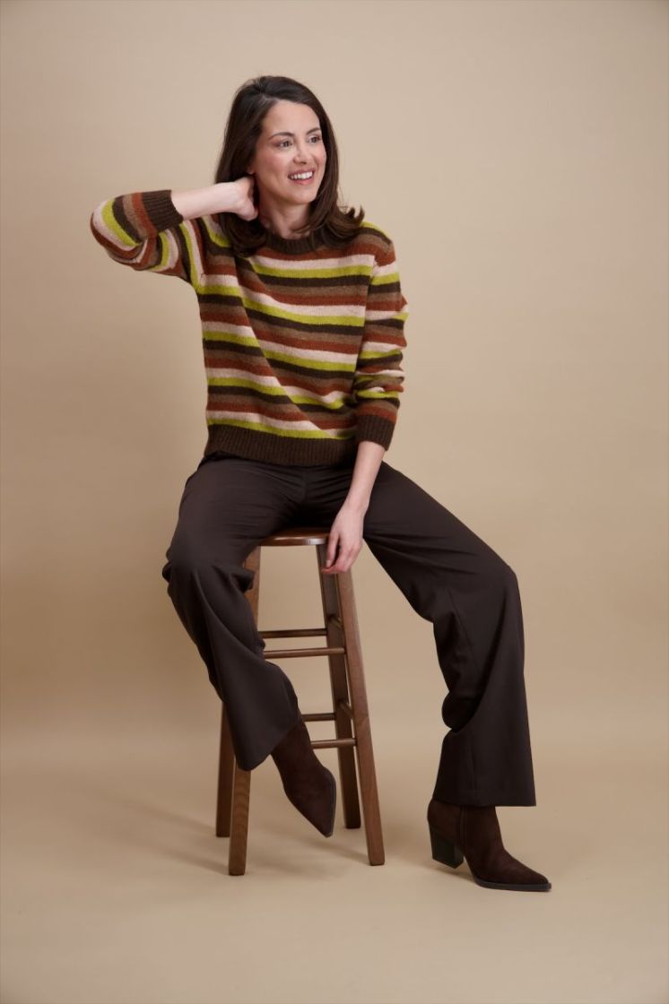 D PULL 03 MARRON VERT 