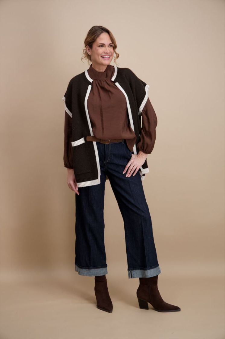 D CARDIGAN 03-903198 MORO