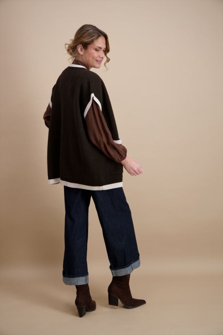 D CARDIGAN 03-903198 MORO 