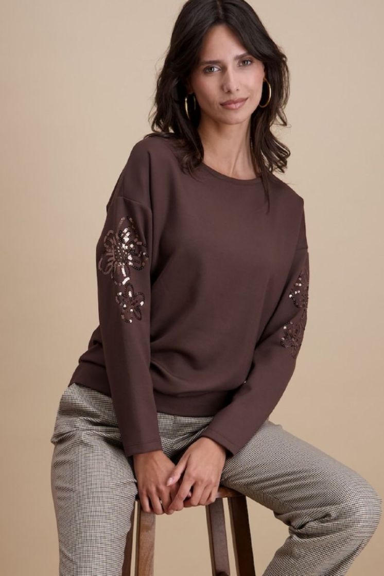D SWEATER 03-BRUN
