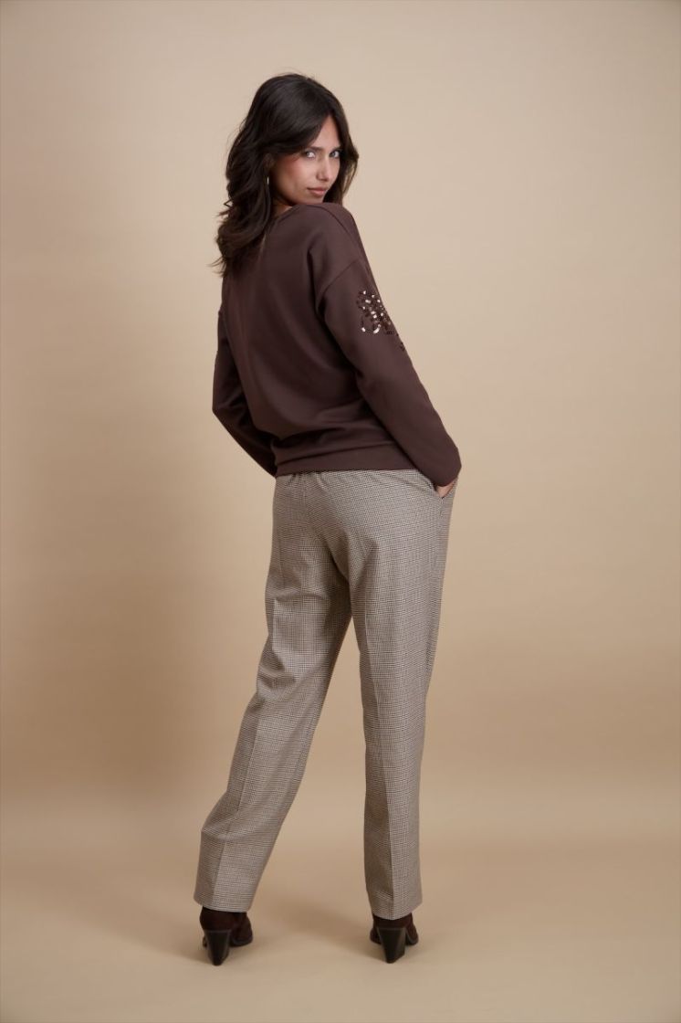 D SWEATER 03-BRUN