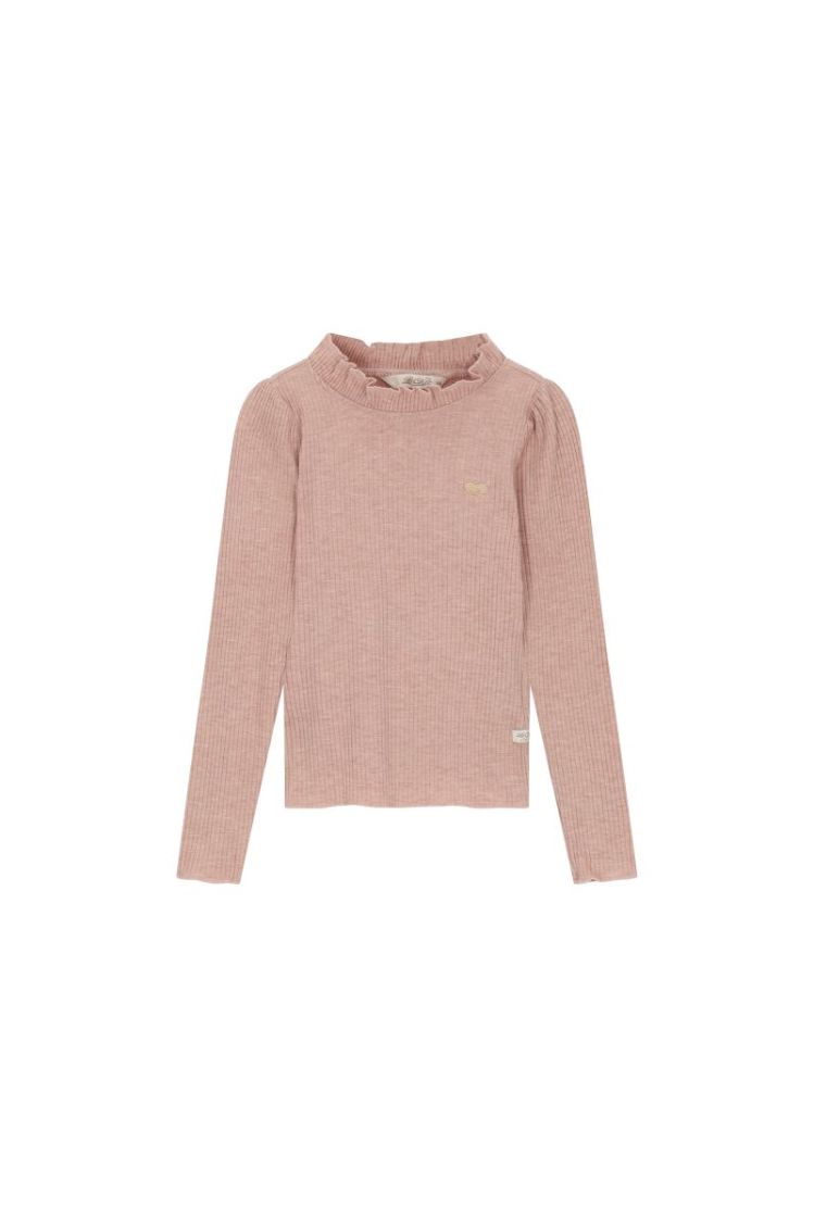 M NOVA GLITTER LONGSLEEVE T-SH VICTORIAN PINK