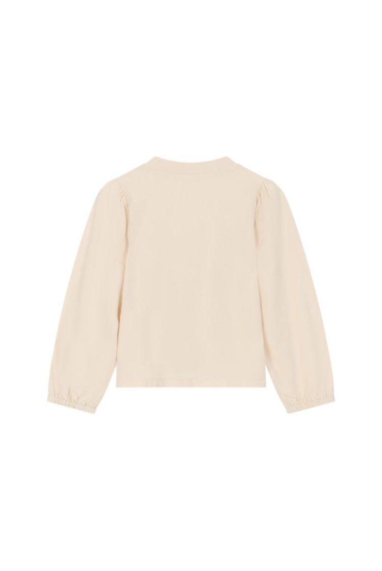 M NOOR DAZZLING BOWS TOP WARM WINTER WHI