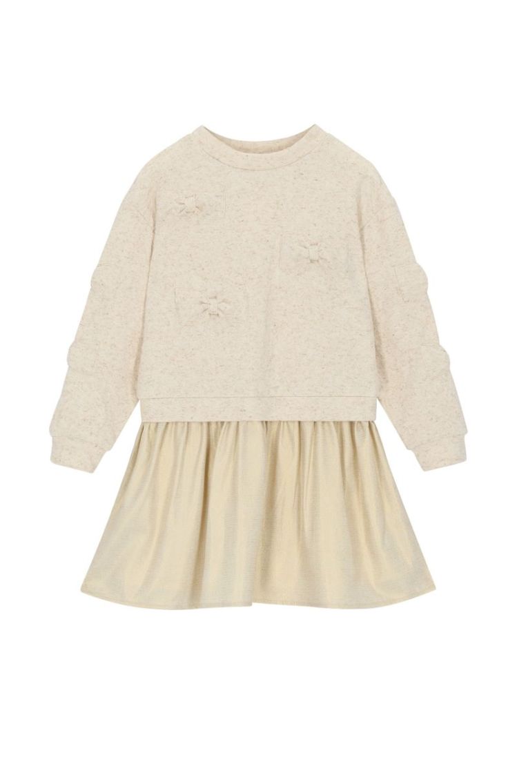 M SABOW BOWS EN BOWS COMBI KLE BEIGE MELEE