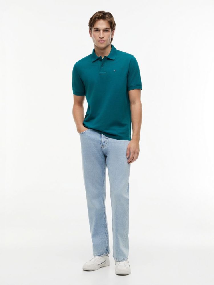 H TJM REG ESS POLO EXT L8J POLAR TEAL