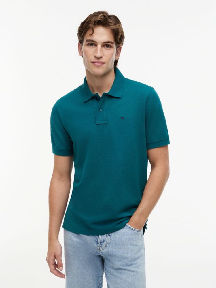 H TJM REG ESS POLO EXT L8J POLAR TEAL